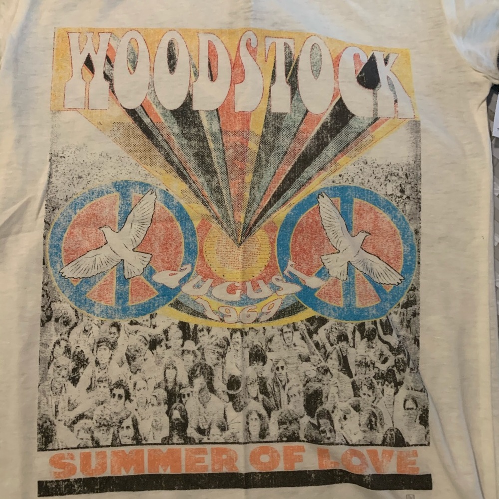 Woodstock t shirt